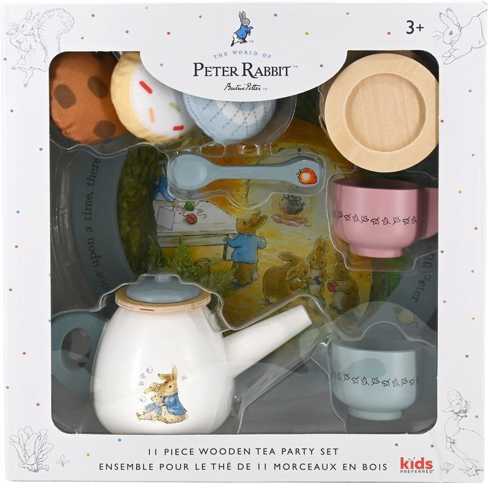Peter Rabbit Wooden Tea Set