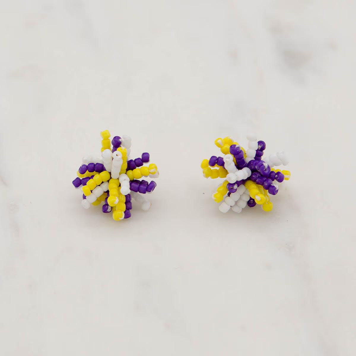Gameday Bead Stud Earring