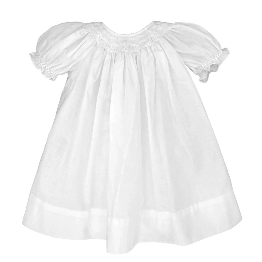 White Smock Day Gown w/Hat