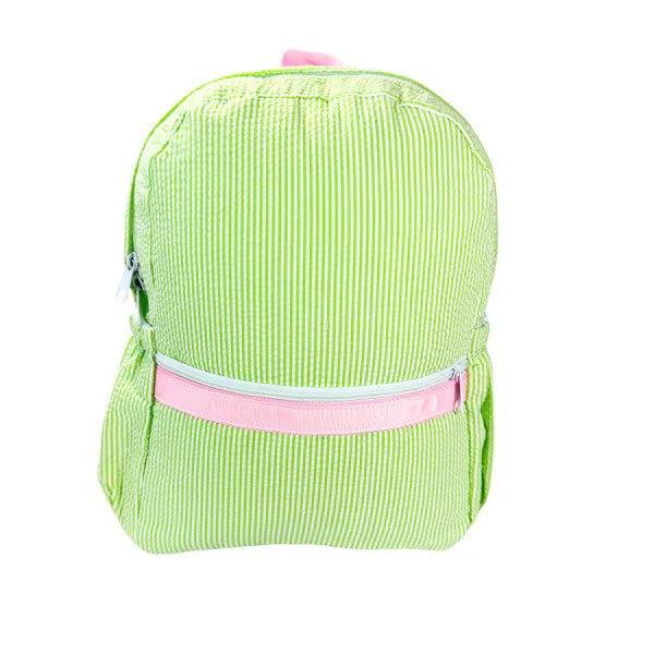Seersucker backpack medium