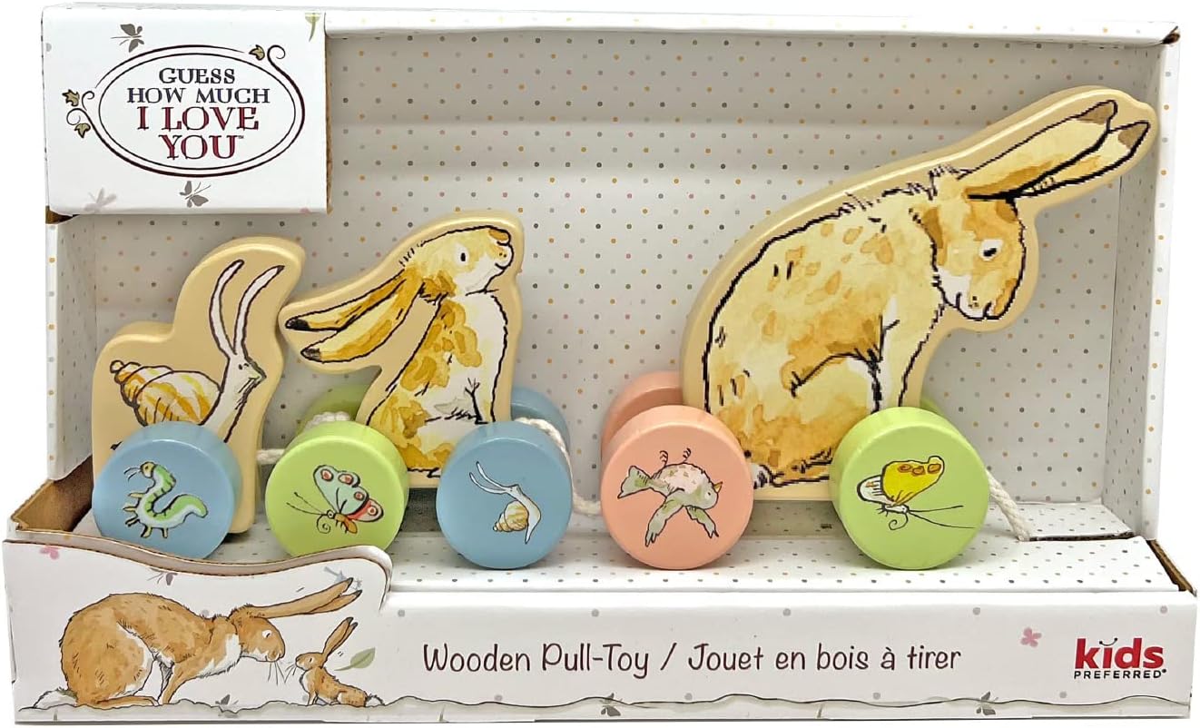 Guess How Much I Love You Wooden Pull Toy