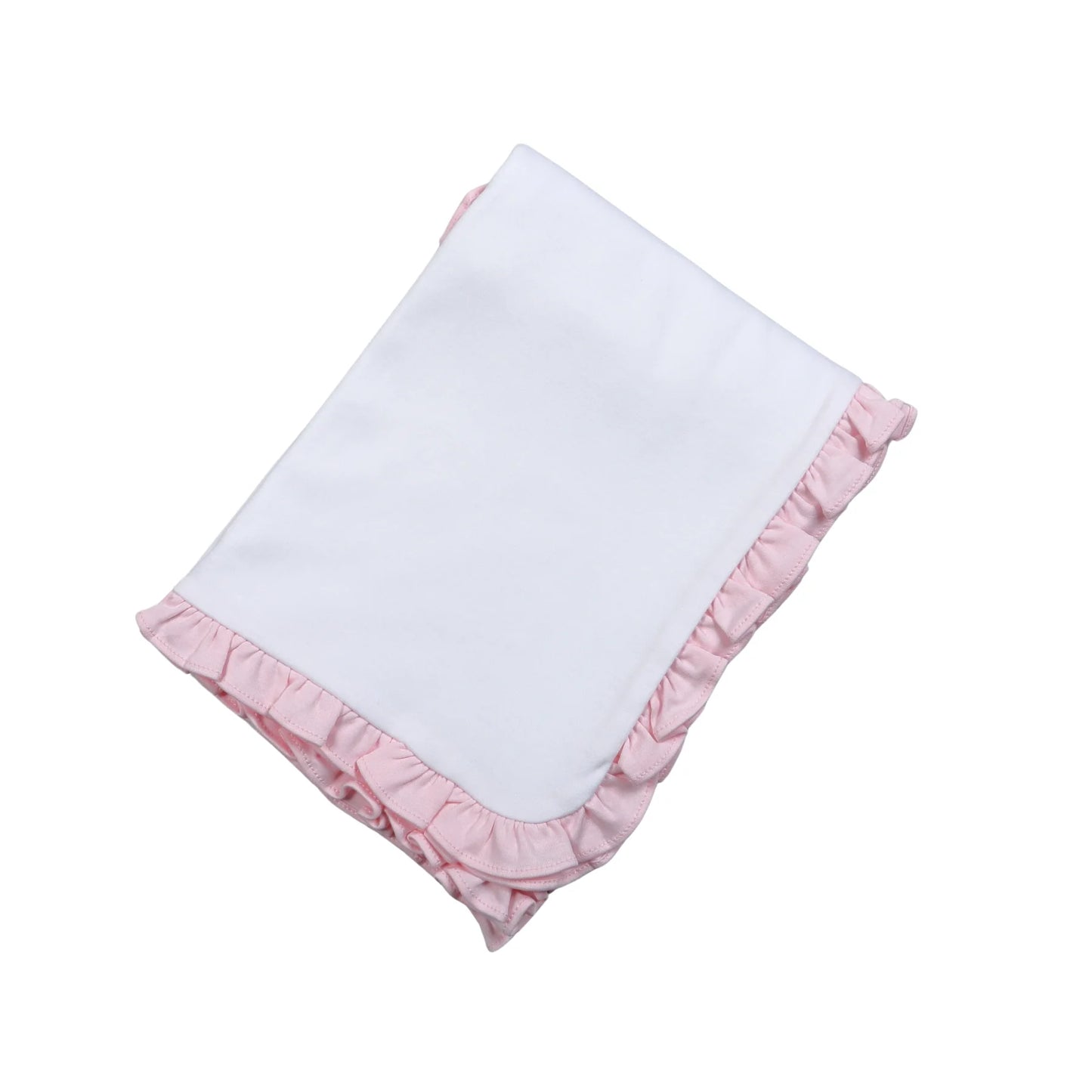 Lily White & Pink Blanket