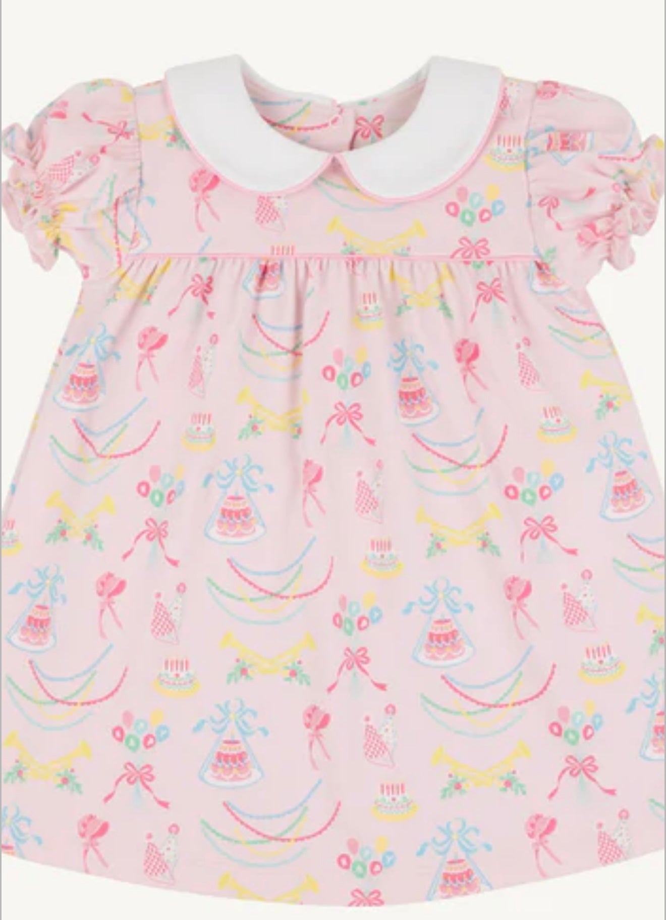 Holly Day Dress Birthday Pink