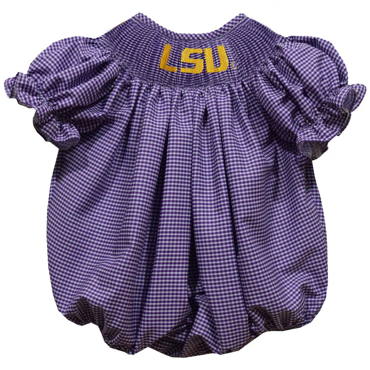 LSU Girl Smock bubble