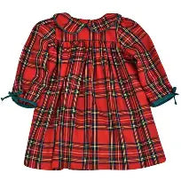 Holiday Plaid Long sleeve dress