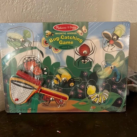 Bug Catching Magnetic Puzzle