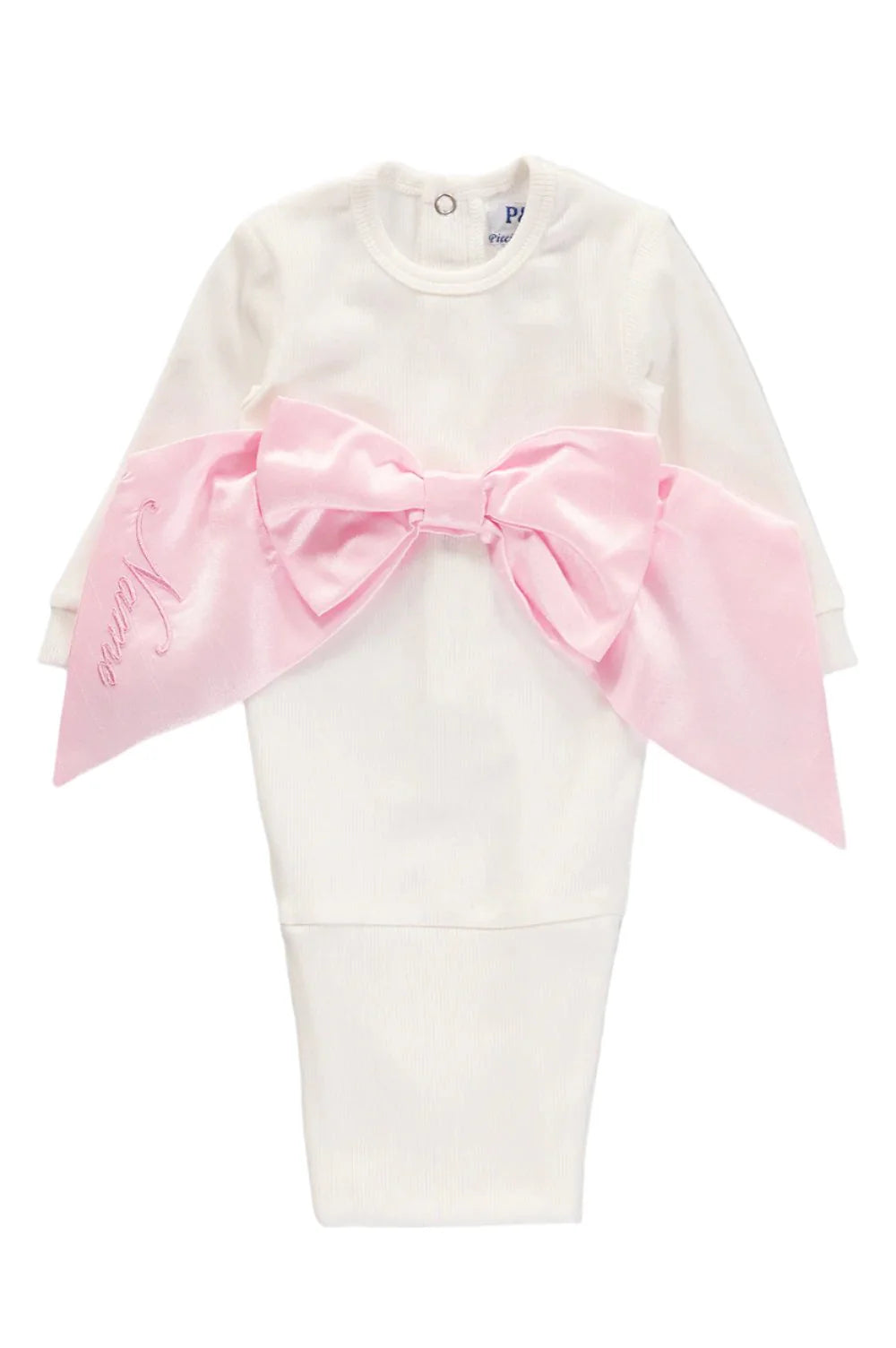 Receiving Swaddle Pink Bow