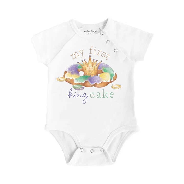 My First King King Cake Onesie