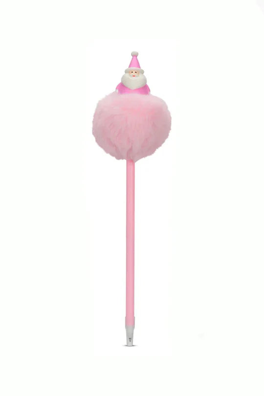 Santa Pom-Pom Pen
