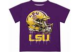 Dripping Football Helmet Purple