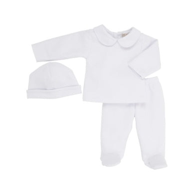 Jacquard White Set