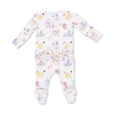 Spa Dog 2-Way Ruffle Footie