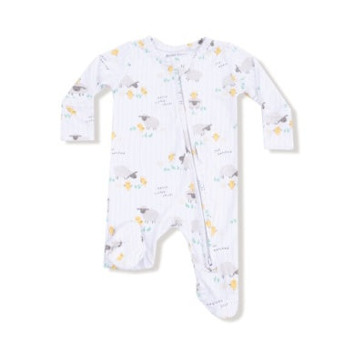 Just Hatched Zipper Footie