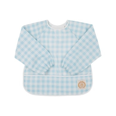 Buckhead Blue Gingham Biscuit Bib NS