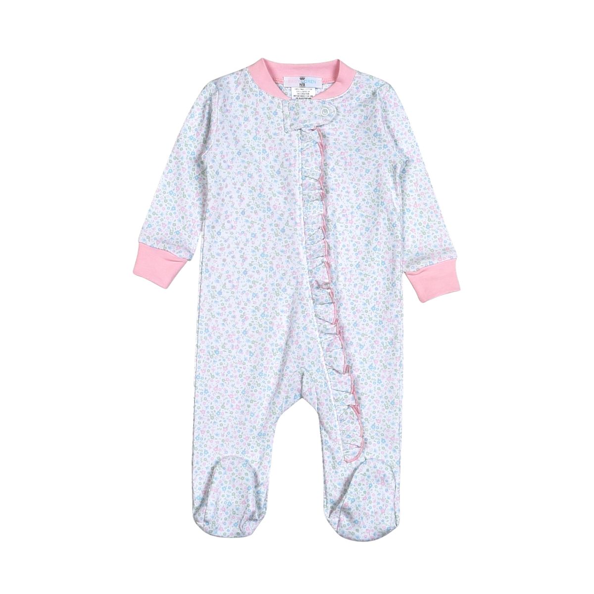 Mini Floral footie