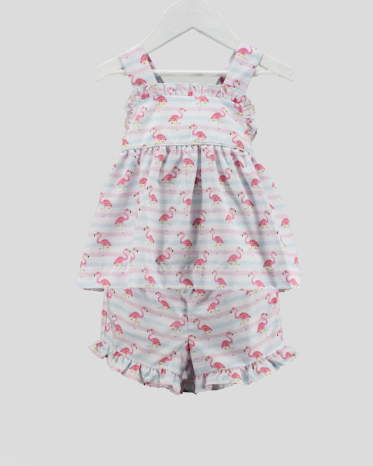 Palm Parade Short Set