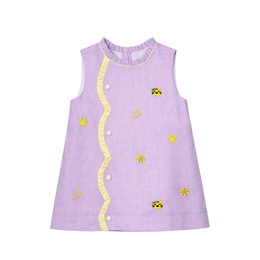 Purple Tigers Claire Dress
