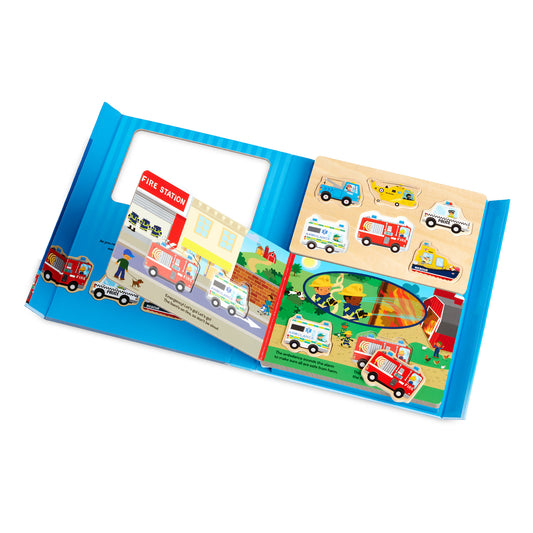 Book & Puzzle Play Set-to the rescue