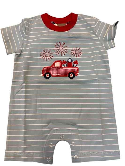 Fireworks Fun Romper