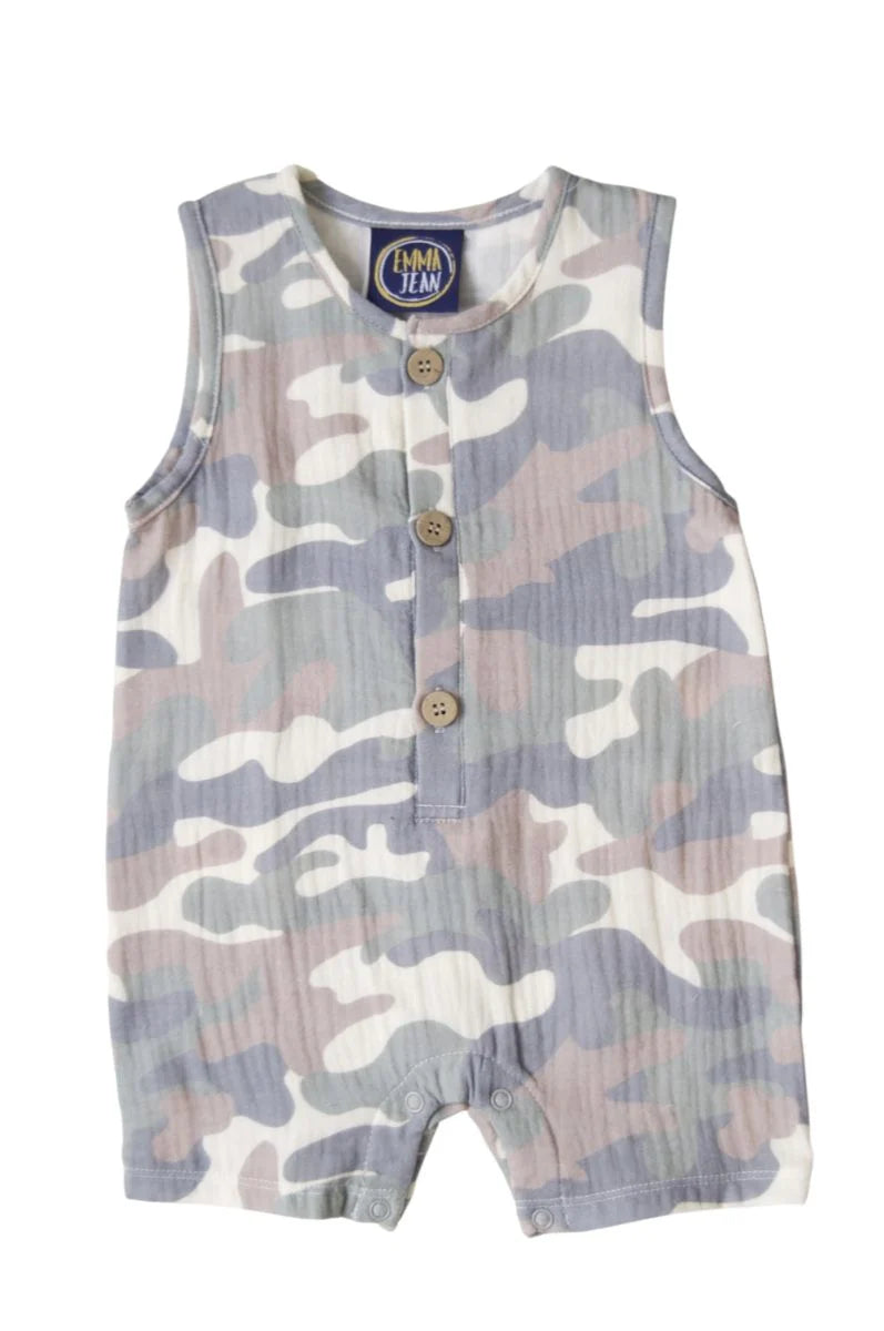 Camo Romper