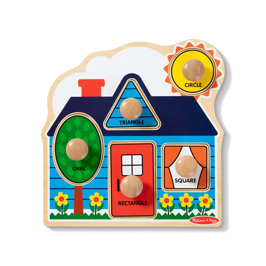 Shapes Jumbo Peg Puzzle