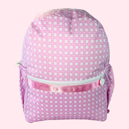 Pink Bungalow Backpack(Med)