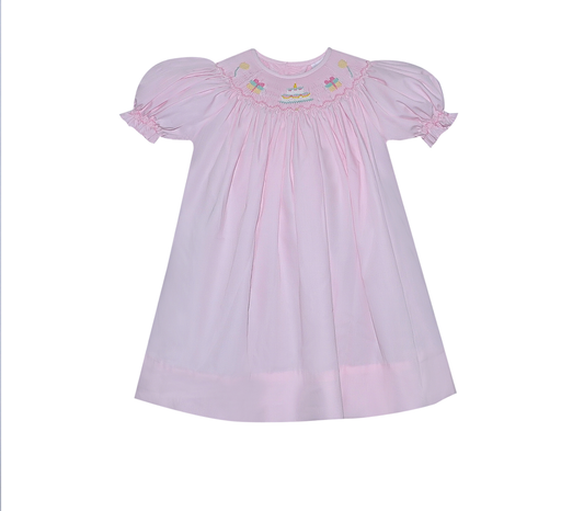 Georgette Smock Birthday Dress