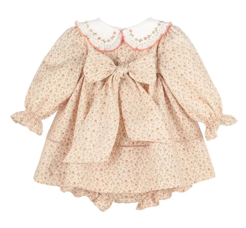 Pumpkin Patch Floral Dress