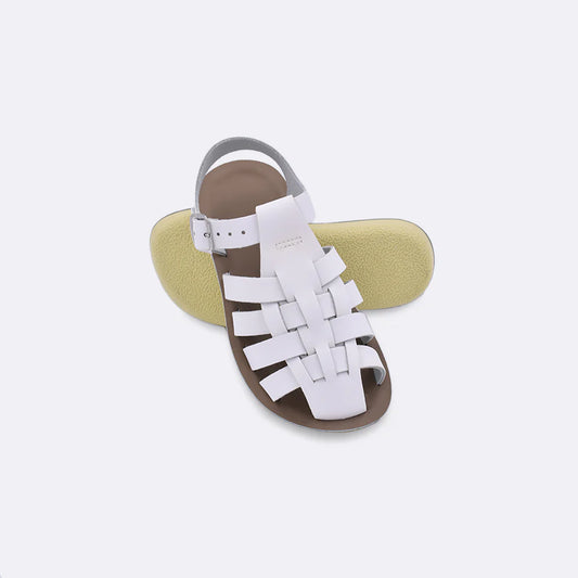White Sailor Sandal