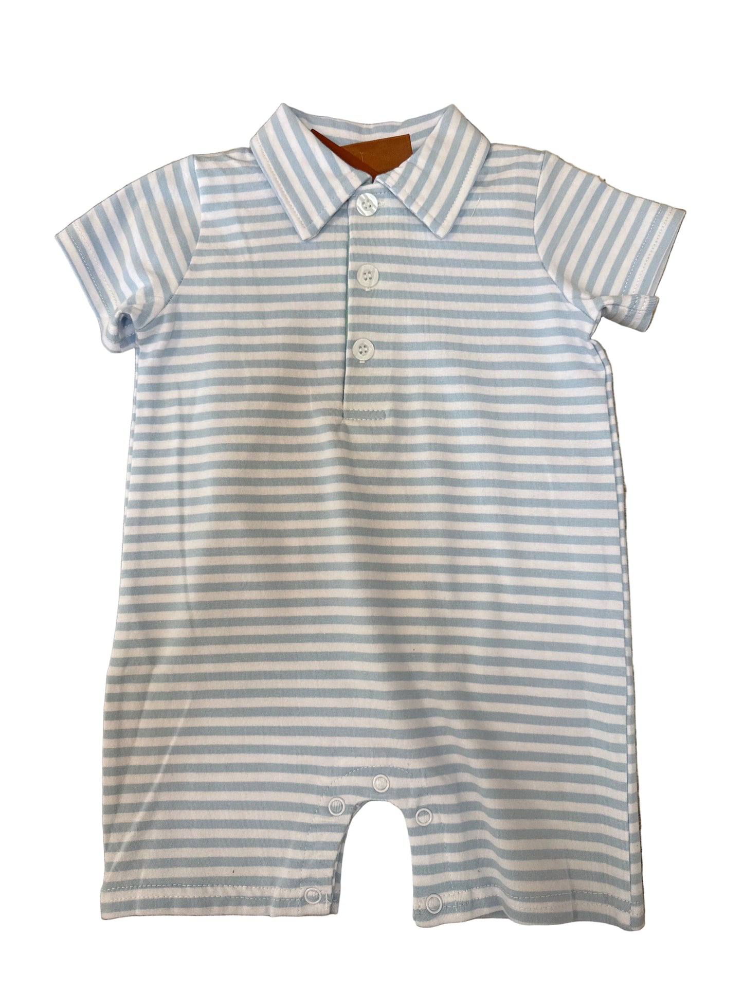Cooper Romper Blue Stripe