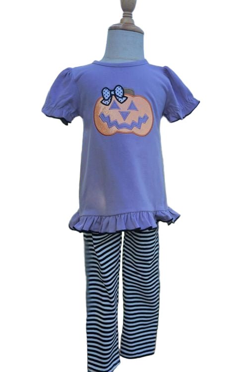 Jack o Lantern Legging Set
