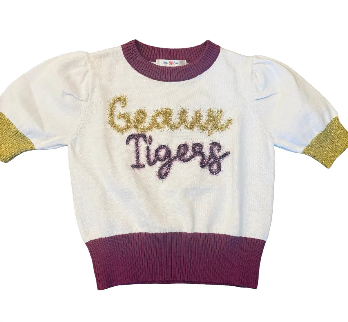 Geaux Tigers Tinsel Top