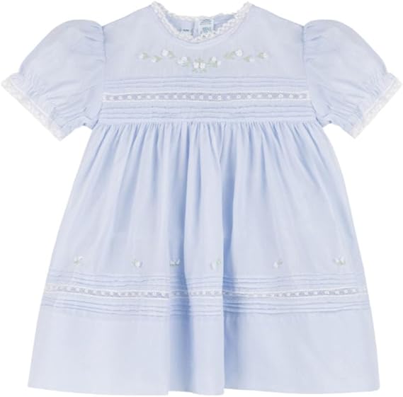 Floral bullion dress w/bloomer