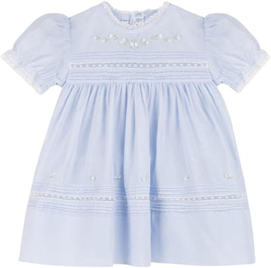 Floral bullion dress w/bloomer