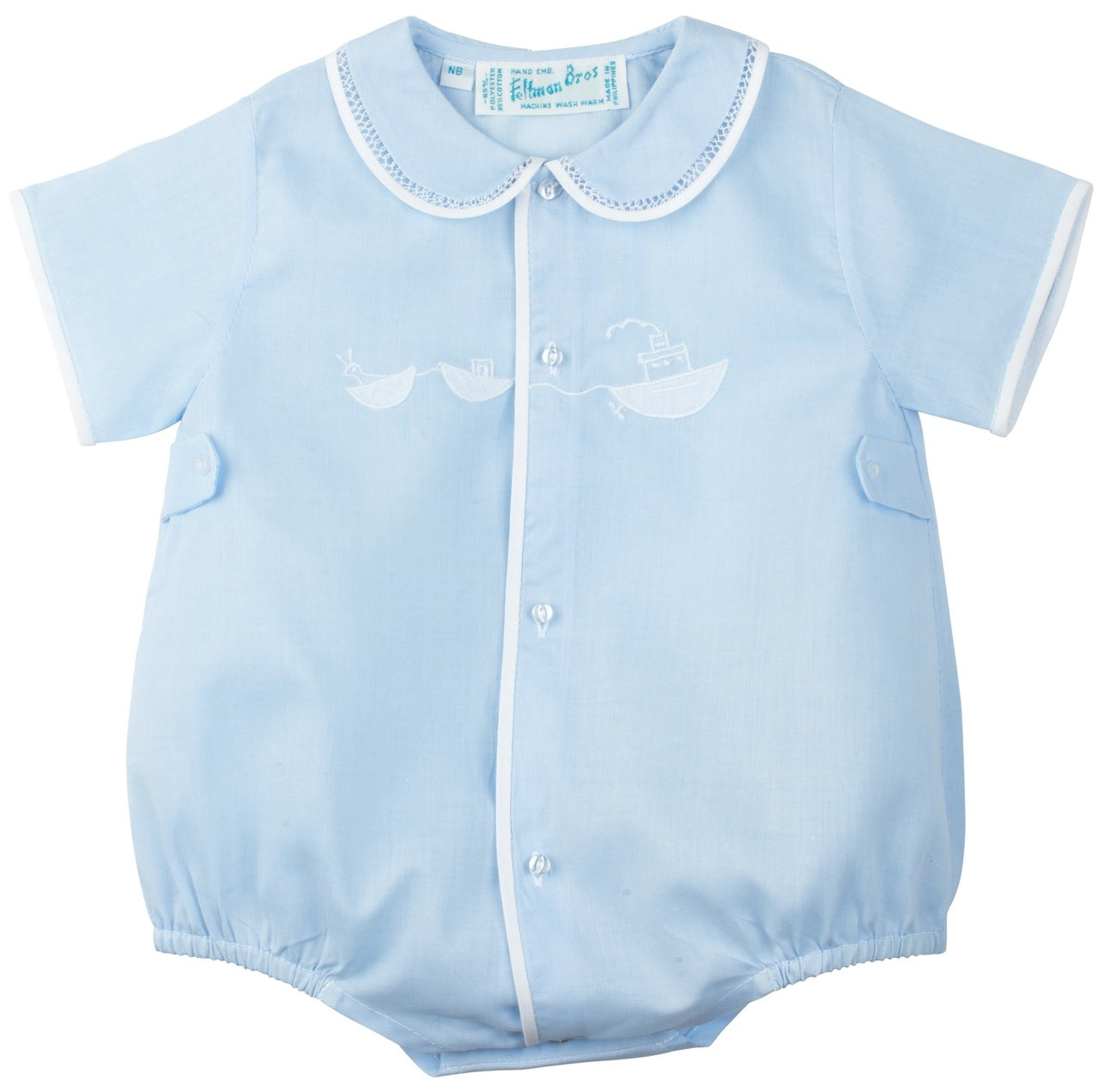 Boat Creeper Blue/White