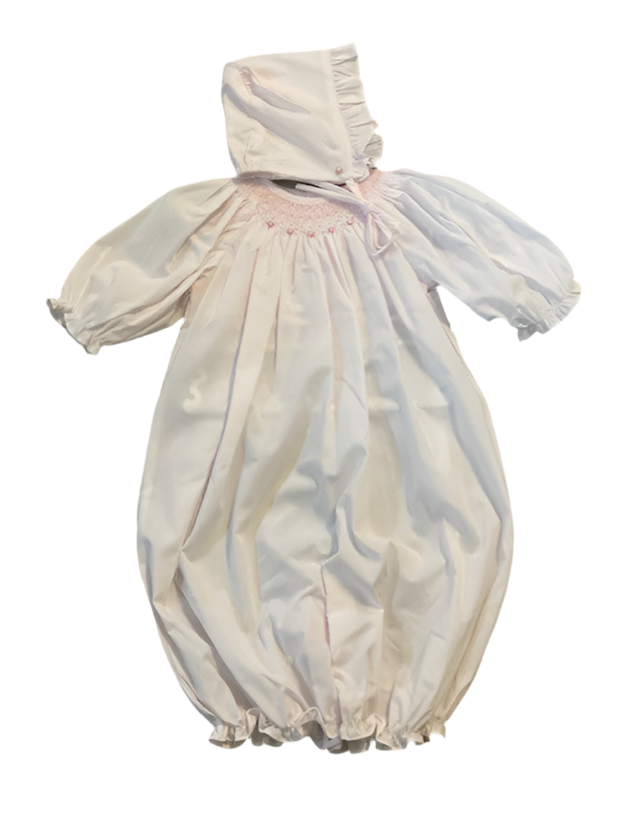 Pink Smock Convertible Gown