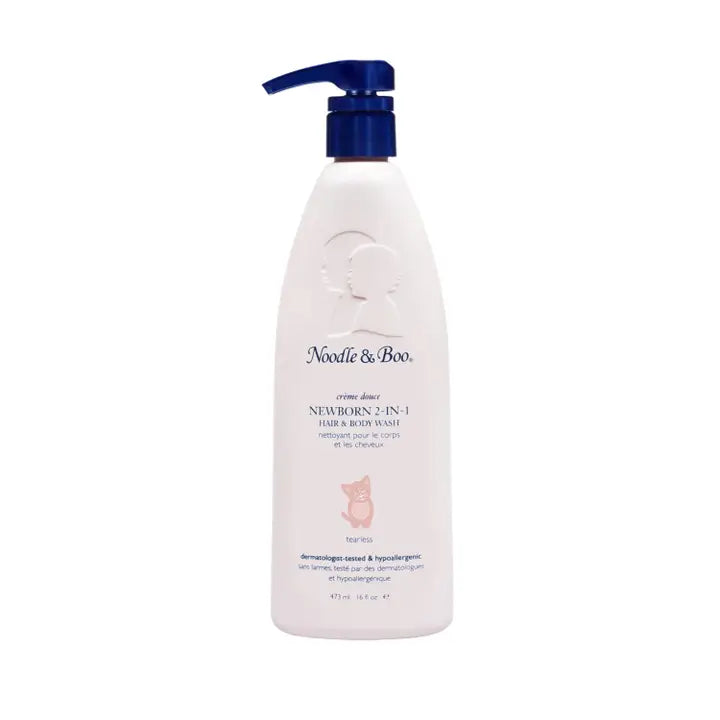 Newborn  Hair & Body Wash (creme douce) 16oz