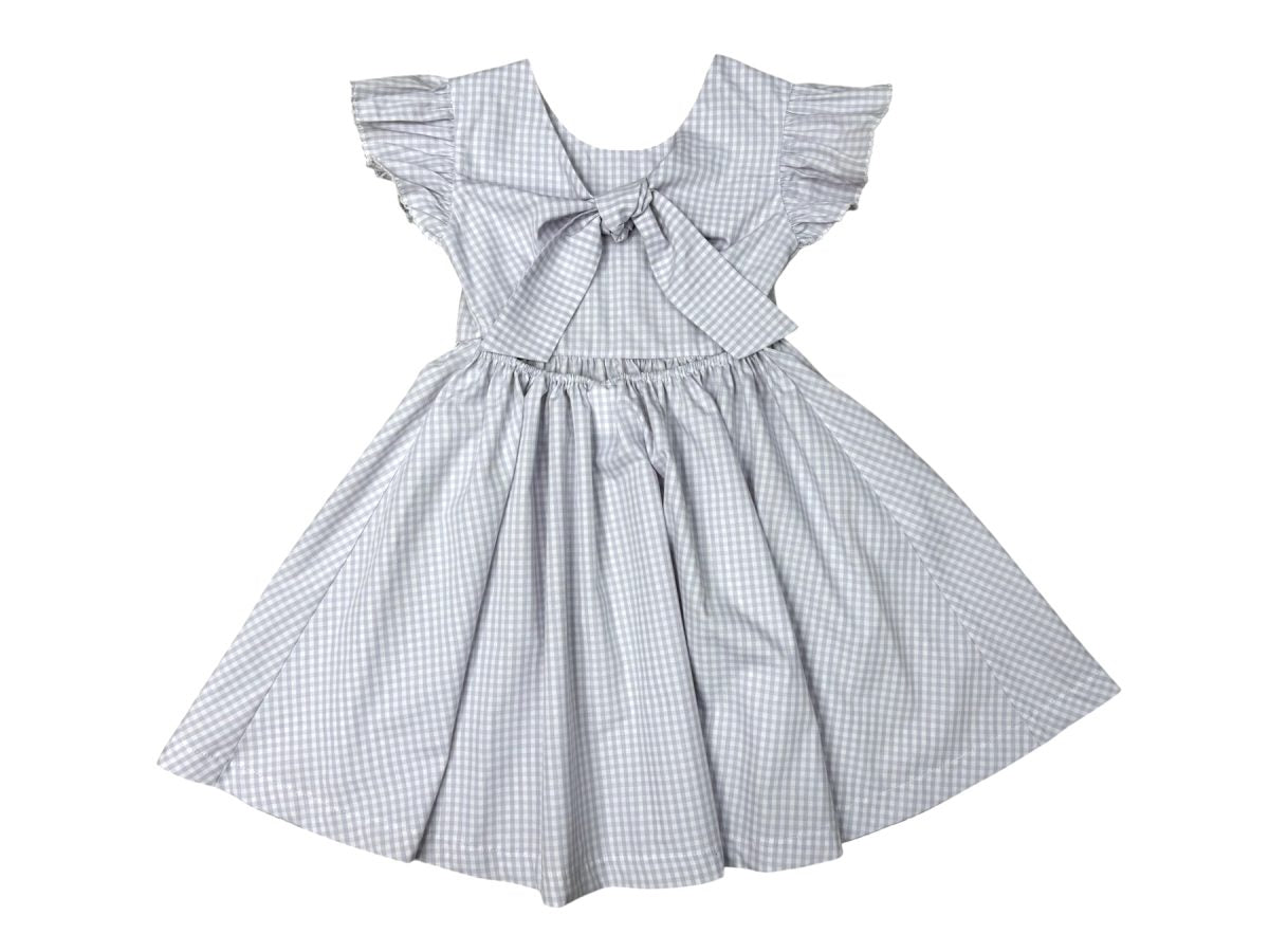 Lavender Gingham Gabrielle Dress