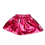 Pink Shiny Twirl Skort