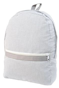 Seersucker backpack medium