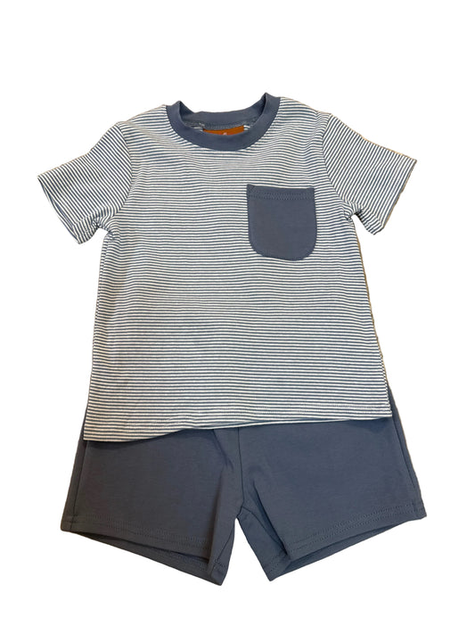 Hudson Short Set Blue
