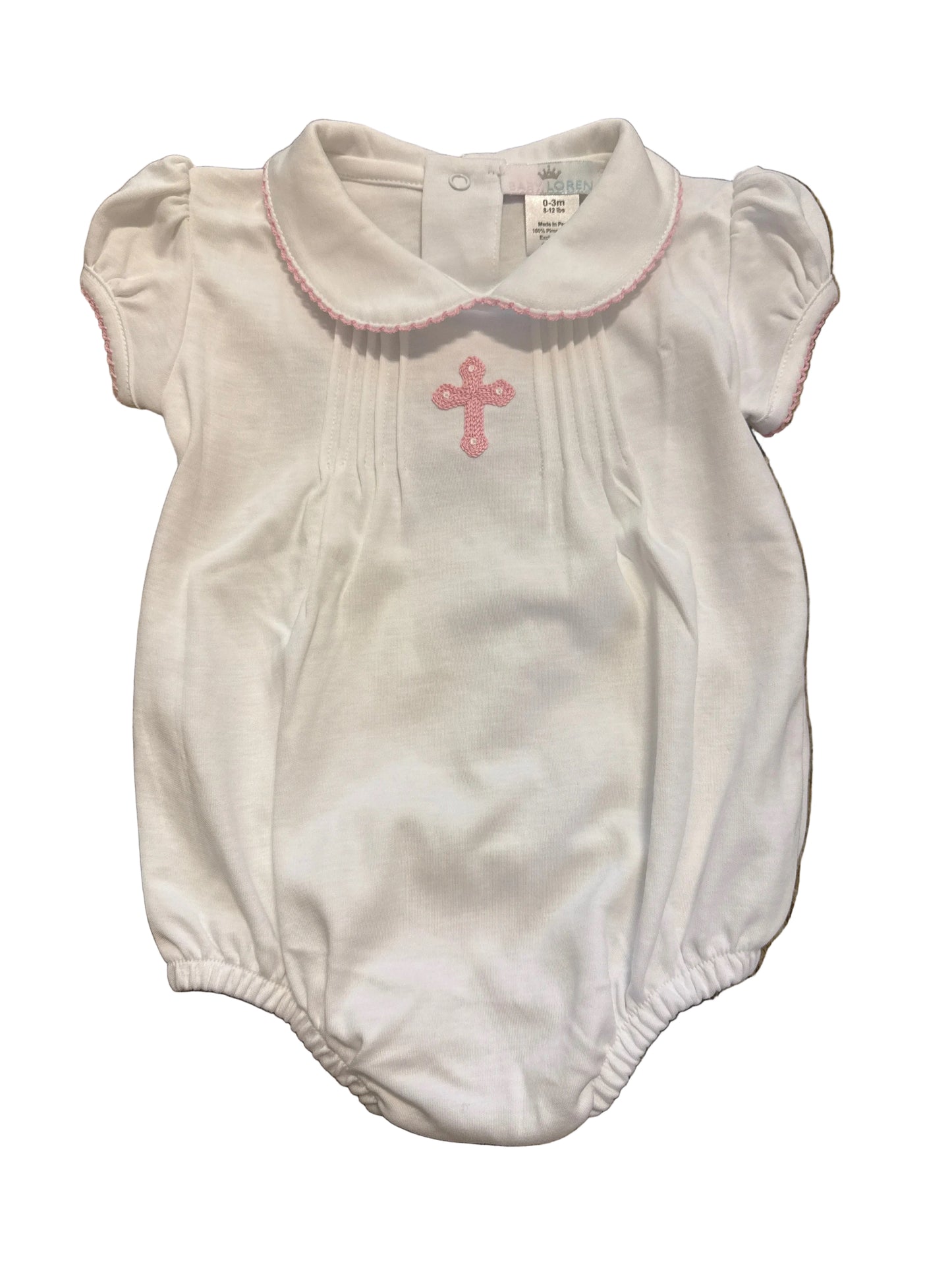 Holy Cross Embr. Playsuit