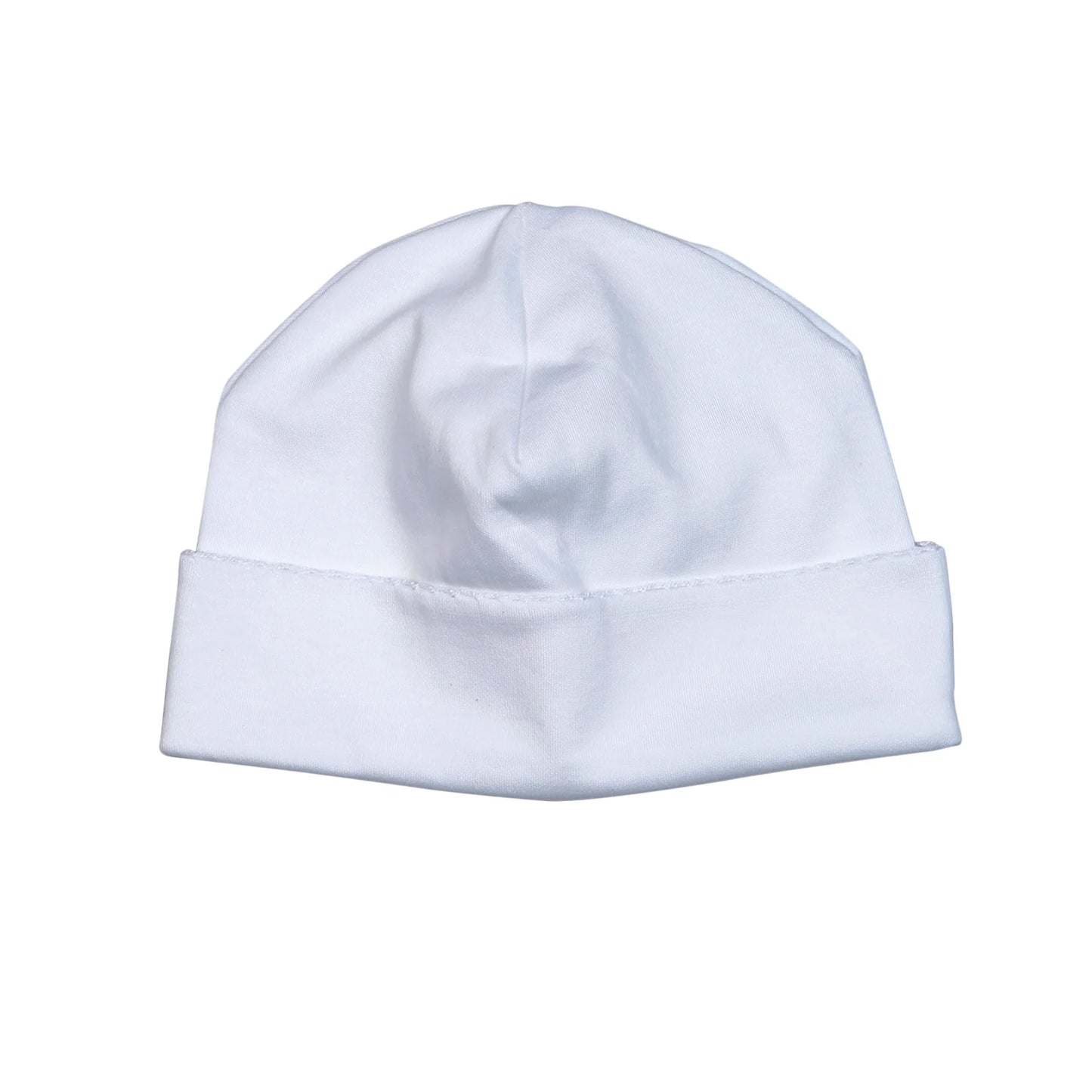 White Beanie White Trim NB