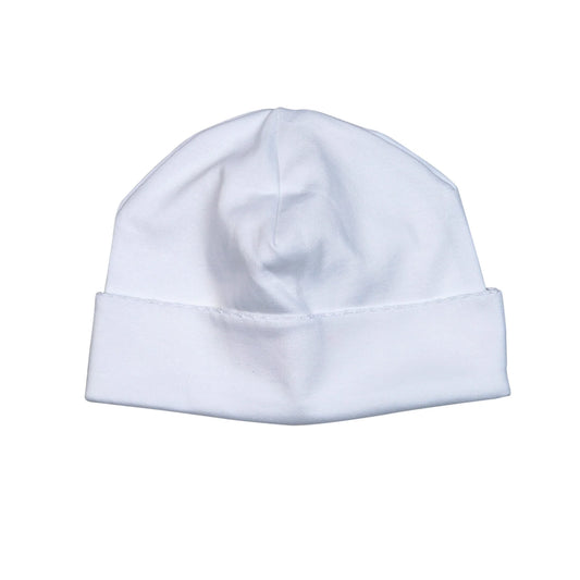 White Beanie White Trim NB