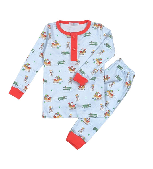 Cajun Christmas PJ Set