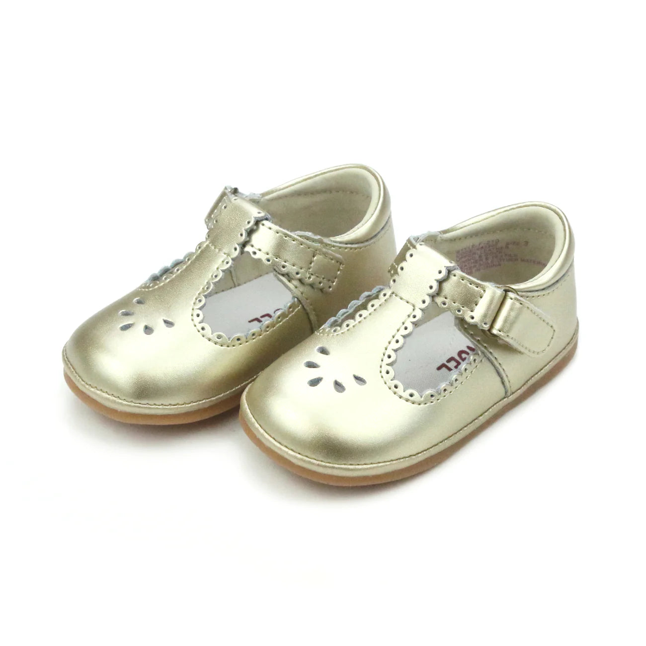 Dottie Scallop Gold Shoe