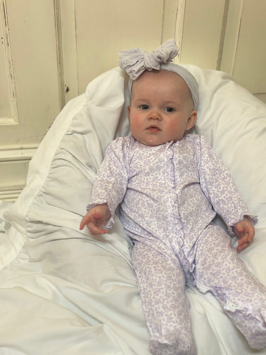 Summer Garden Footie PJ