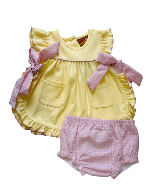 Harlow Tie Bloomer Set