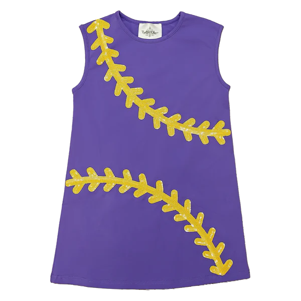 Purple Baseball Dress