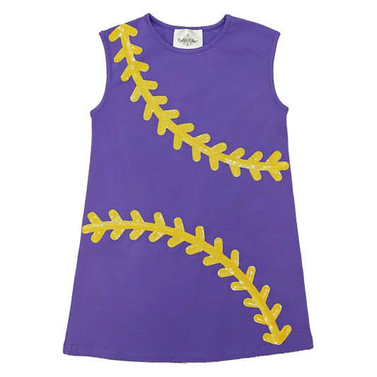 Purple Baseball Dress
